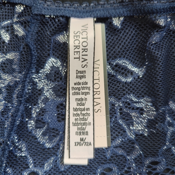 NWT VICTORIA'S SECRET DREAM ANGELS ALLURE SHINE HIPSTER THONG PANTY IN SIZE M - Picture 6 of 10